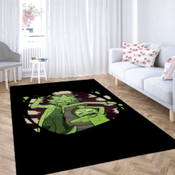 Toxic Dimension Chaos Rick And Morty Rug