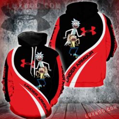 Under Armour Rick And Morty New Unisex All Over Print Hoodie