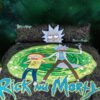Rick and Morty Galactic Portal Bedding Set