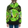 Rick and Morty Interdimensional Portal Escape Hoodie back