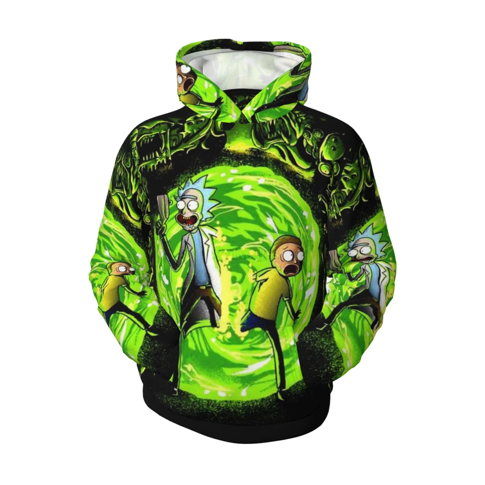 Rick and Morty Interdimensional Portal Escape Hoodie