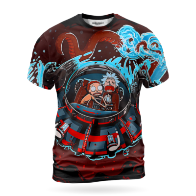 Rick and Morty Cosmic Tentacle Escape Shirt