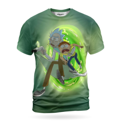 Rick and Morty Dimension Escape Portal Shirt