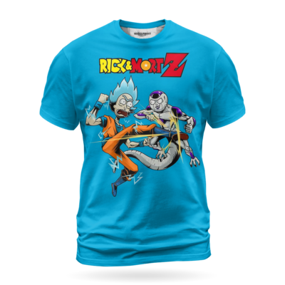 Rick and Morty Dragon Ball Z Battle Shirt