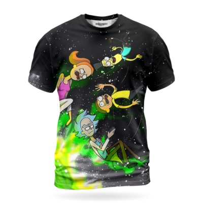 Rick and Morty Falling Through Dimensions Shirt