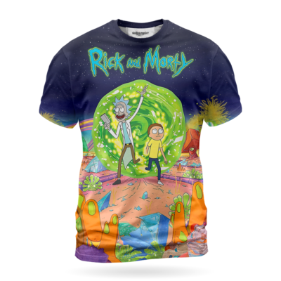 Rick and Morty Interdimensional Portal Adventure Shirt