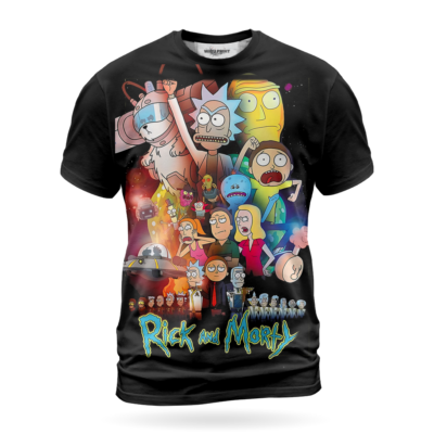 Rick and Morty Multiverse Heroes Poster Shirt