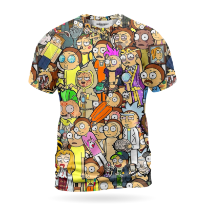 Rick and Morty Multiverse Morty Madness Shirt