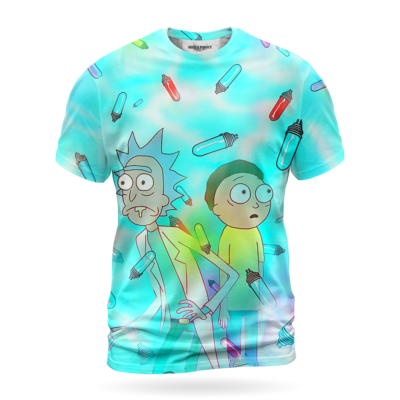 Rick and Morty Neon Capsule Dimension Shirt